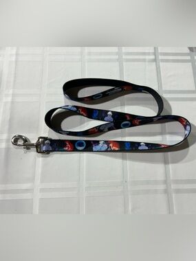 Ariel the Mermaid and Ursula Buckle-Down Black Dog Leash